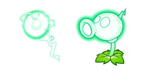 Plants vs. Zombies Electric Peashooter cursor – Custom Cursor