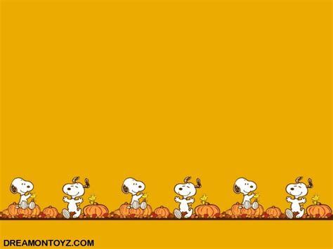 peanuts and pumpkins on a yellow background with the words,'happy ...