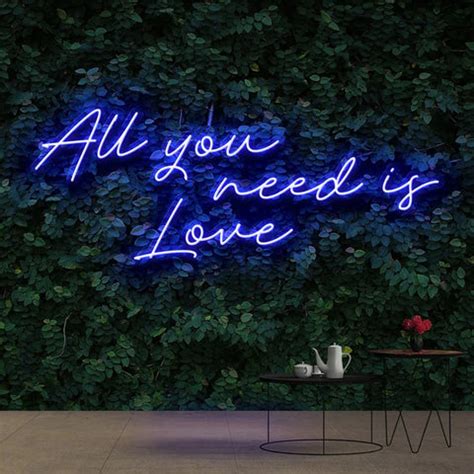 Blue Neon Sign Aesthetic | Brighten Up Your Space