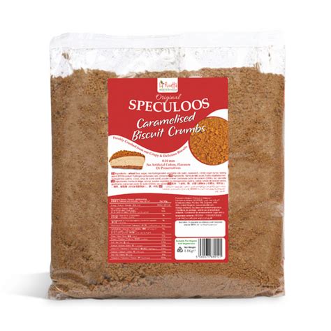 La Ricetta Speculoos Caramelised Biscuit Crumbs 1.1KG 0-10mm Size ...