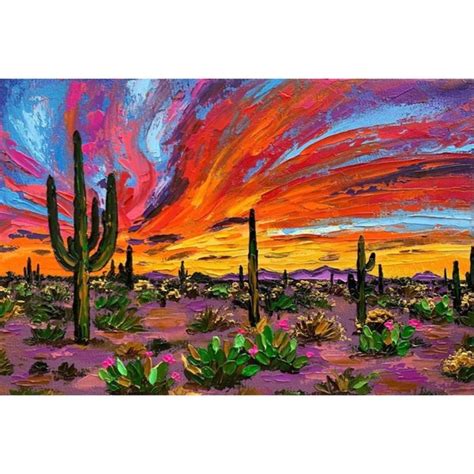 Sonoran Desert Landscape - Etsy