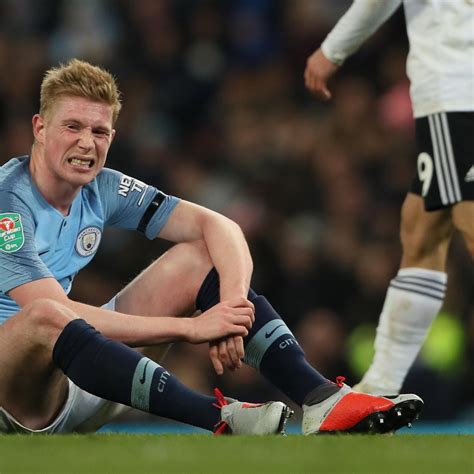 Kevin De Bruyne to Undergo Tests After Suffering Knee Injury vs. Fulham | News, Scores ...