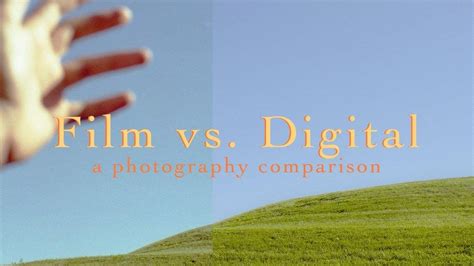 The Difference Between Film and Digital Photography