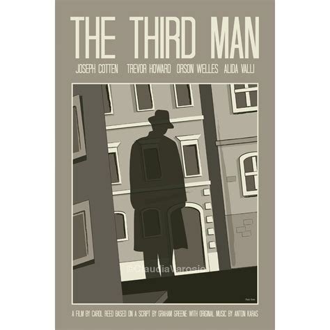 The Third Man movie poster in various sizes