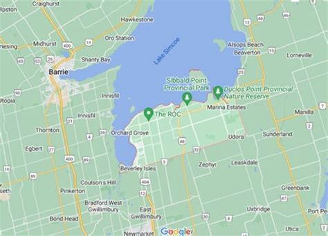 Georgina, Ontario area map & More