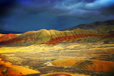 The Painted Hills at Oregon's Cascade Range