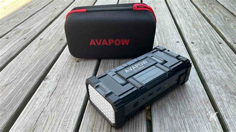 Turn the tables on a bad day with the Avapow A68 jump starter | KnowTechie