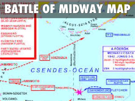 Battle Of Midway Map