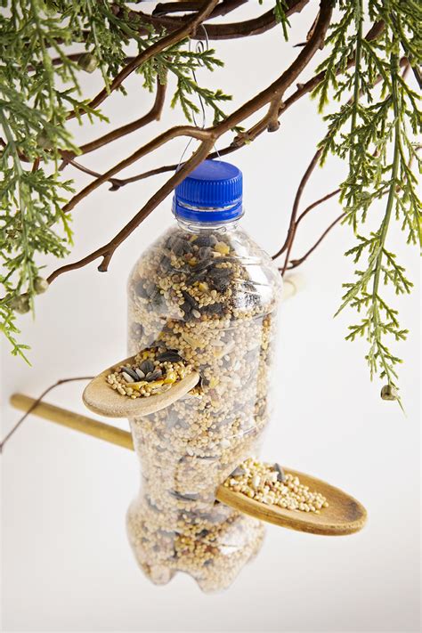 Make a Recycled Plastic Bottle Bird Feeder - Welcome To Nana's