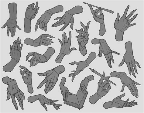 Hand Studies | Hand drawing reference, Figure drawing reference, How to ...