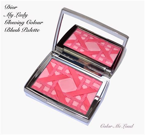 Dior My Lady Glowing Colour Blush Palette in Soft Coral, Review, Swatches & Comparison | Color ...