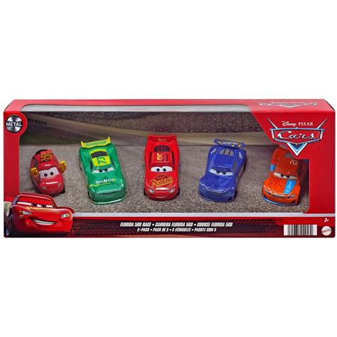 Disney Pixar Cars Cars 3 Florida 500 Race 155 Diecast Car 5-Pack Maddy ...