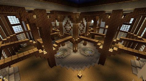 Castle interior. Great for a library | Minecraft designs, Minecraft, Amazing minecraft