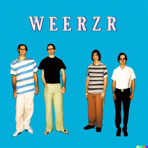 AI generated album cover : r/weezer