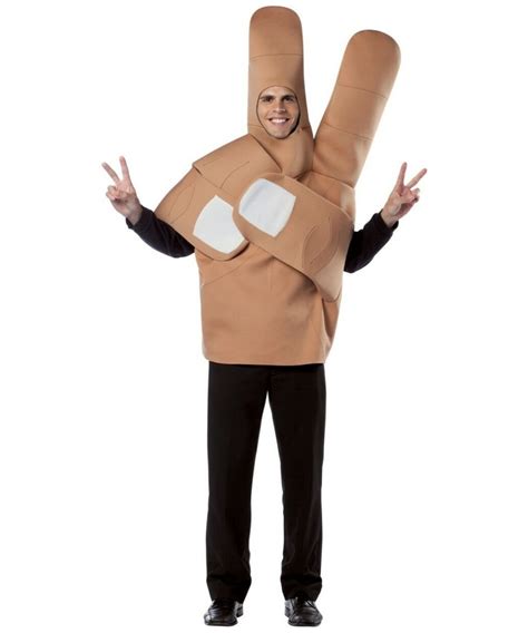 Peace Out Hand Halloween Costume - Men Peace Out Costumes