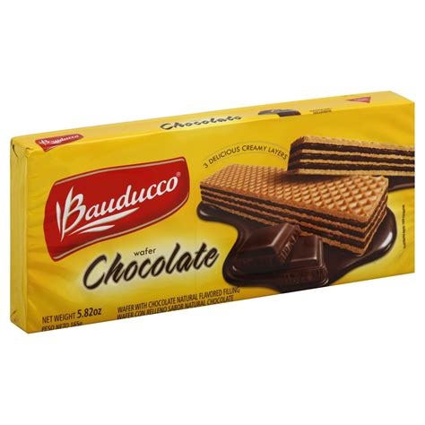 BAUDUCCO WAFER 5.82OZ CHOCOLATE