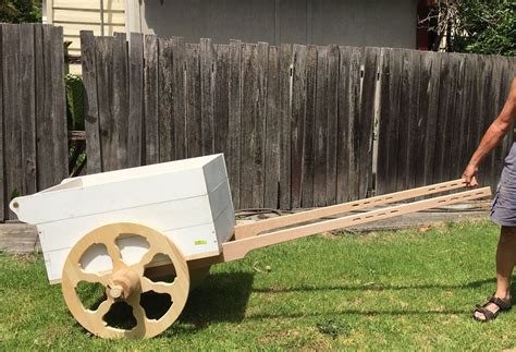 Dog Cart made by my Dad, no modern construction techniques, to resemble the one found in the ...