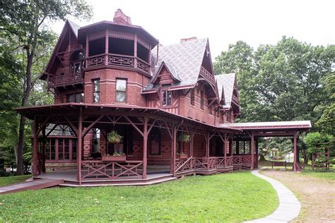 Mark Twain house and museum, 385 Farmington Ave., Hartford | Library of ...