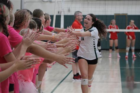 The Volleyball Team Hosts its Annual Dig Pink Match – The Windy Hill