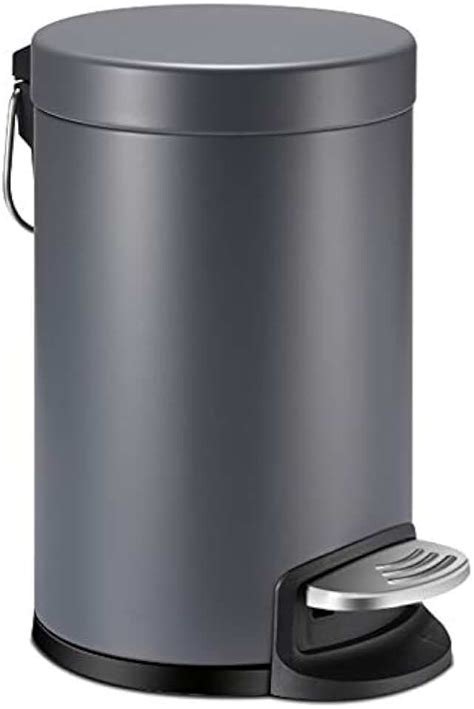 Amazon.com: bathroom trash can with lid