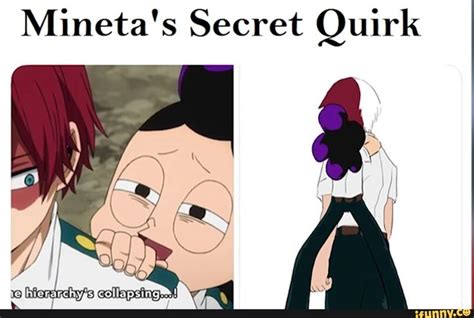 Mineta's Secret Quirk - iFunny :) | My hero academia shouto, Boku no ...