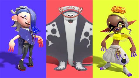 Splatoon 3's Three Hosts Include A Manta Ray Named Big Man