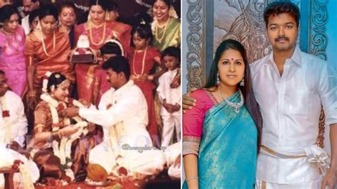 Thalapathy Vijay and Sangeetha’s 22nd Wedding Anniversary; Fans Shower the Couple With Love on ...