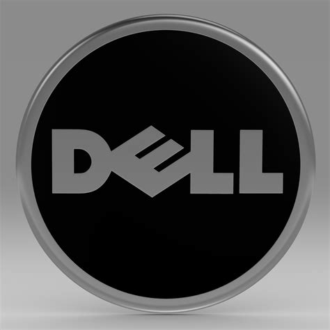 Dell logo 3D Model - FlatPyramid