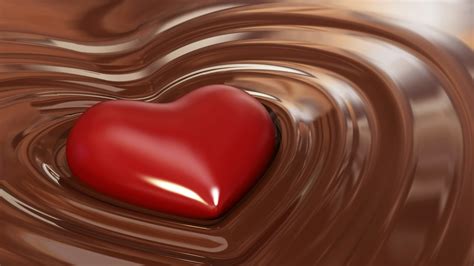 Chocolate In Heart Shape, HD Others, 4k Wallpapers, Images, Backgrounds ...