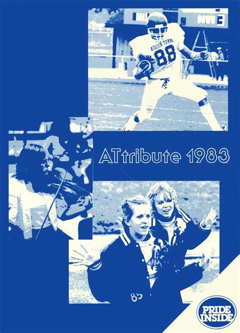 1983 yearbook from Addison Trail High School from Addison, Illinois