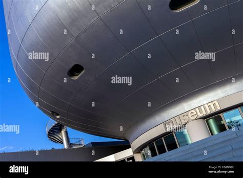 Munich, Germany - 08 25 2011: Architectural Detail of the BMW Museum ...