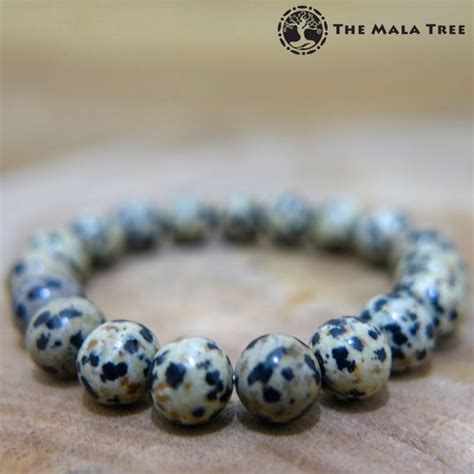 DALMATIAN STONE Bracelet - The Mala Tree