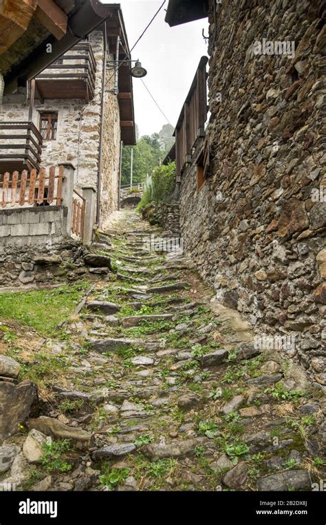 Old village houses in europe summer travel Stock Photo - Alamy