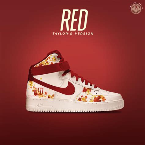 Red (Taylor’s version) Sneakers concept. : r/TaylorSwift