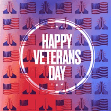 Happy Veterans Day Flag And Prayer GIF | GIFDB.com