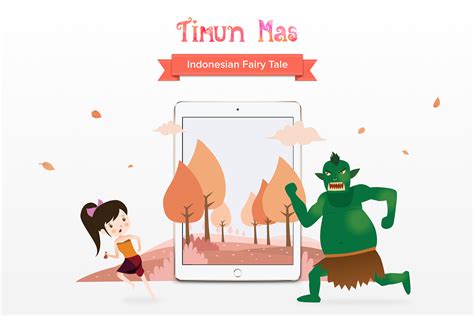 Timun Mas Folktale Characters | Custom-Designed Illustrations ~ Creative Market