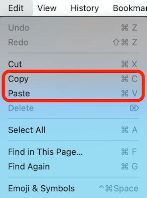 How to Copy and Paste on Mac | Macinstruct