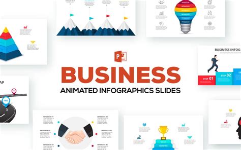 Business Animated Infographics PowerPoint template