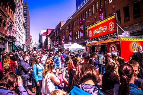 POUTINE Festival Ottawa 2017 April 27 - 30 on Sparks Street