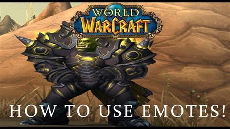 World of Warcraft Emotes Guide | CitizenSide