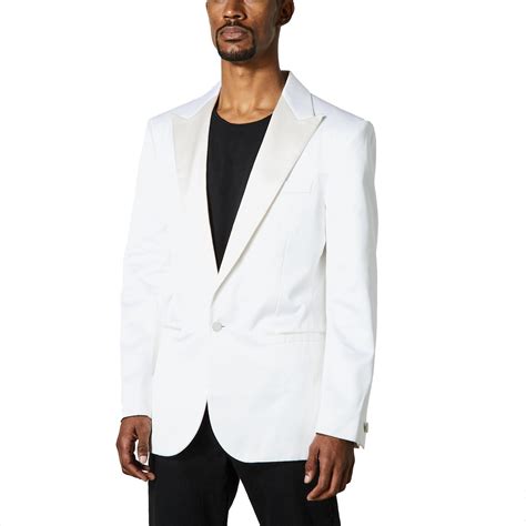 Formal White Sports Coat // White (Euro: 48) - Designer Fashion - Touch ...