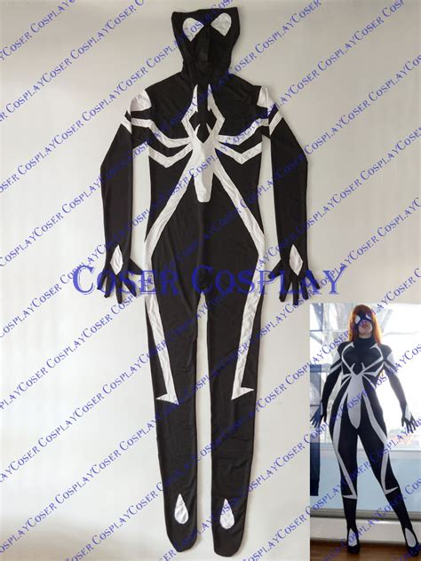 2019 Julia Carpenter Spider Woman Arachne Costume 0325 | cosercosplay.com