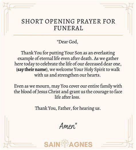 7 Opening Prayers for a Funeral: Beautiful Sermons