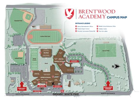 Brentwood Academy Campus Map - Dennie Guglielma