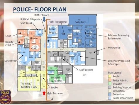 Small Police Station Floor Plan - floorplans.click