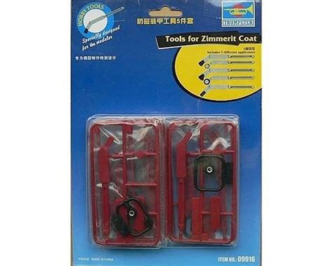 Trumpeter Scale Models Zimmerit Application Tool Set (5 diff. types) [TSM9916] - HobbyTown