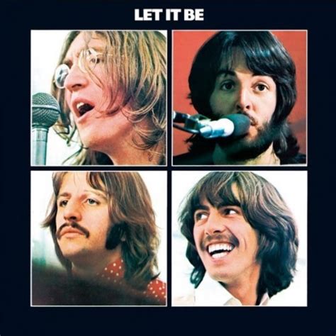 Beatles Sign: "Let It Be" Album Cover -Beatles Fab Four Store ...