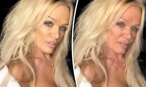 The World's Hottest Grandma Gina Stewart, 48, does the viral FaceApp ...