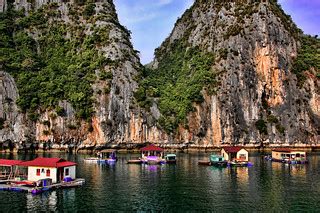 The Floating Fisherman | Ha Long Bay, Vietnam is comprised o… | Flickr