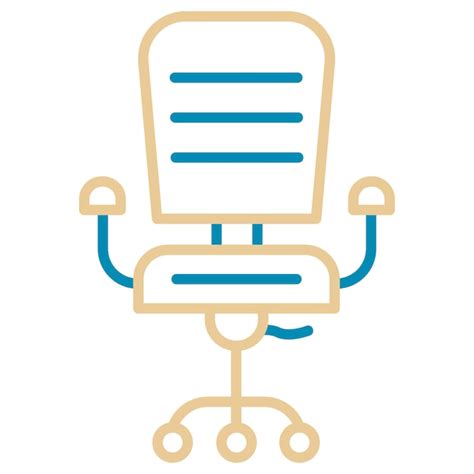 Premium Vector | Desk Chair Vector Illustration